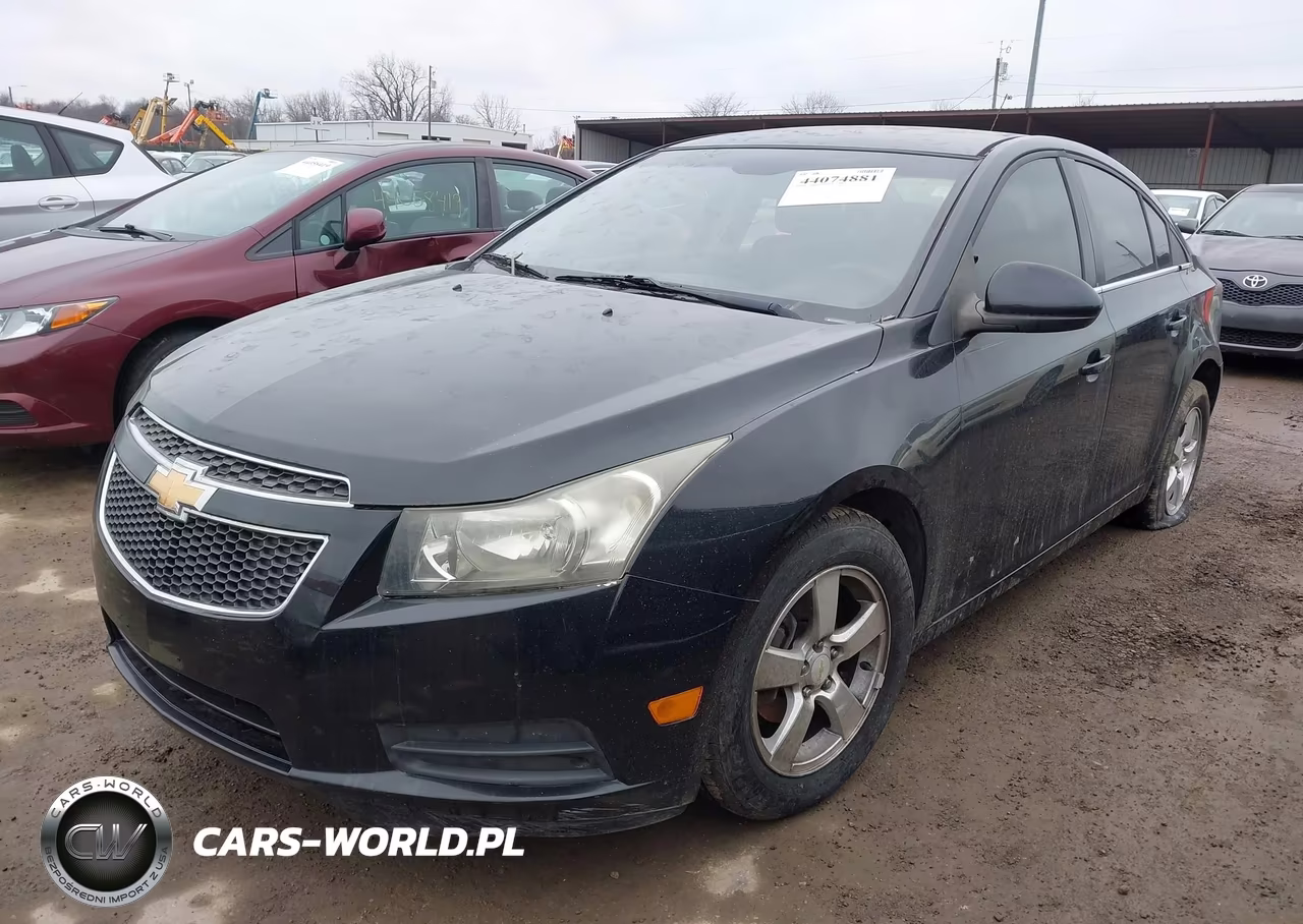 2012 Chevrolet Cruze Lt VIN:1G1PE5SC6C7100435 - 2