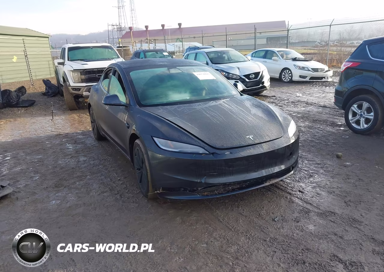 2024 Tesla Model 3 Long Range Dual Motor All-Wheel Drive-Rear-Wheel Drive – zdjęcie 1 z 16