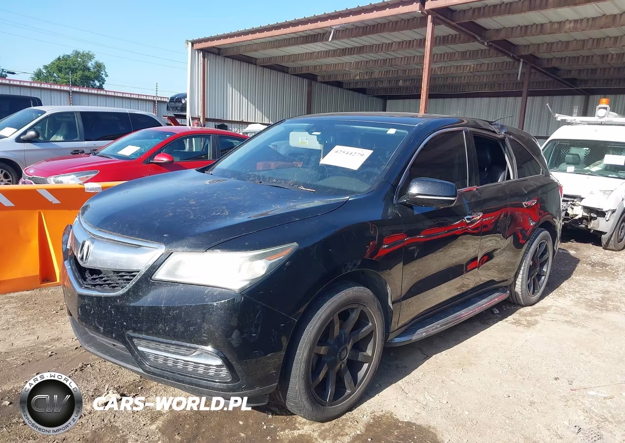 2015 Acura Mdx Technology Package VIN:5FRYD4H48FB019524 - 2