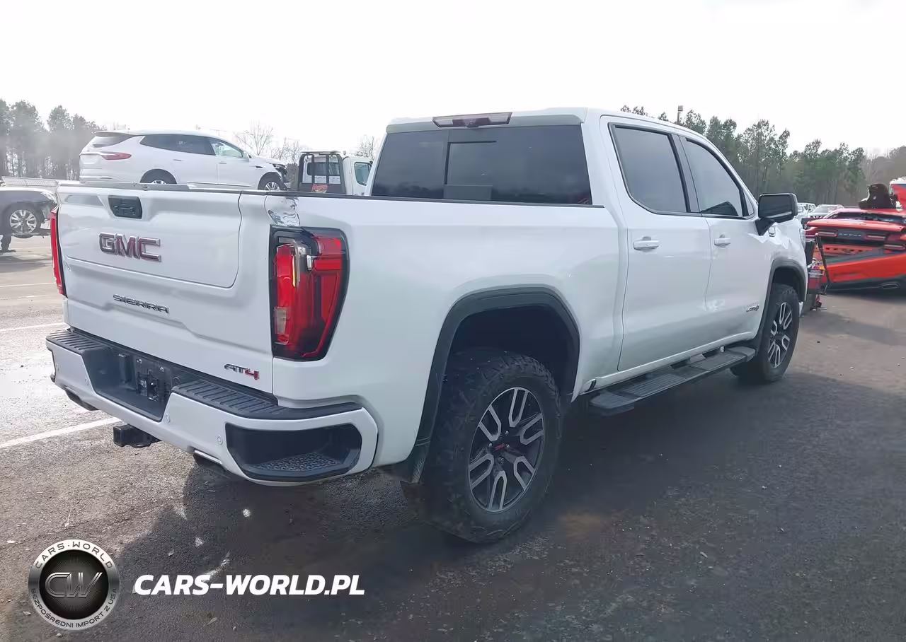 2022 GMC Sierra 1500 Limited 4Wd Short Box At4-4Wd Standard Box At4 VIN:3GTP9EEL8NG191934 - 4