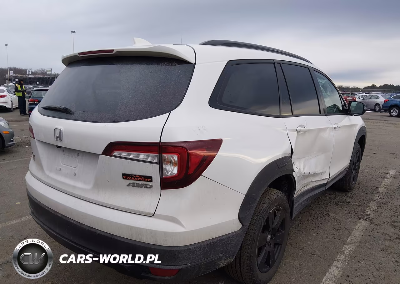2022 Honda Pilot Awd Trailsport VIN:5FNYF6H87NB050675 - 4