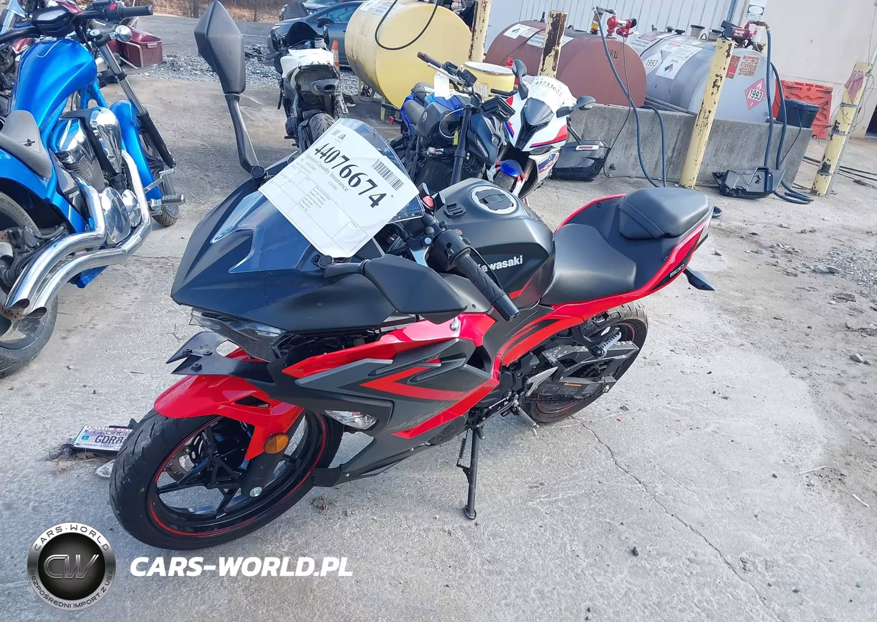 2025 Kawasaki Ex500 VIN:ML5EXGG14SDA53253 - 2
