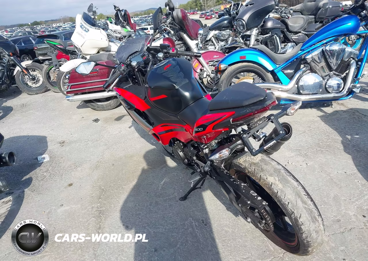 2025 Kawasaki Ex500 VIN:ML5EXGG14SDA53253 - 3
