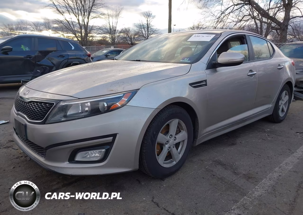 2014 Kia Optima Lx VIN:KNAGM4A72E5499851 - 2