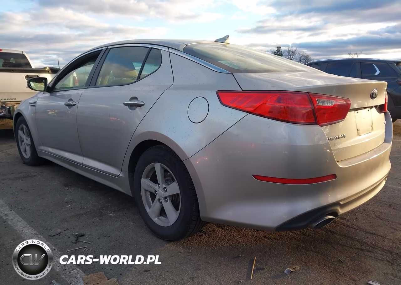 2014 Kia Optima Lx VIN:KNAGM4A72E5499851 - 3