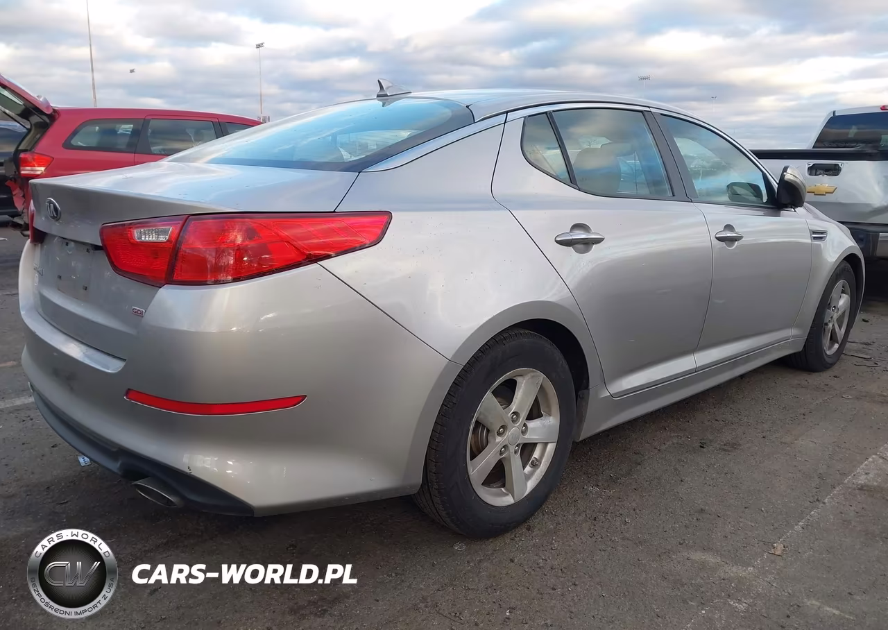 2014 Kia Optima Lx VIN:KNAGM4A72E5499851 - 4