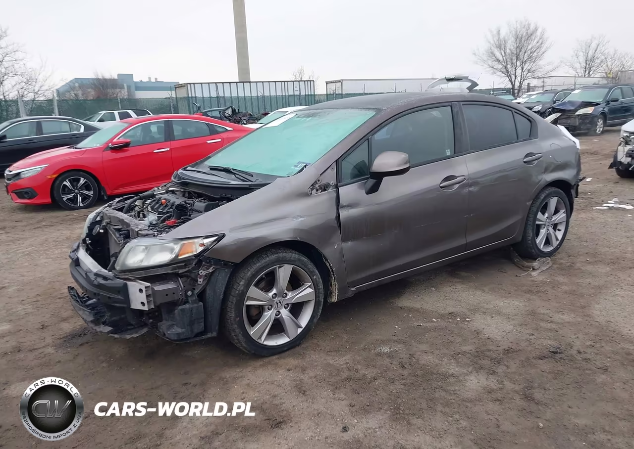 2013 Honda Civic Lx VIN:19XFB2F57DE227895 - 2
