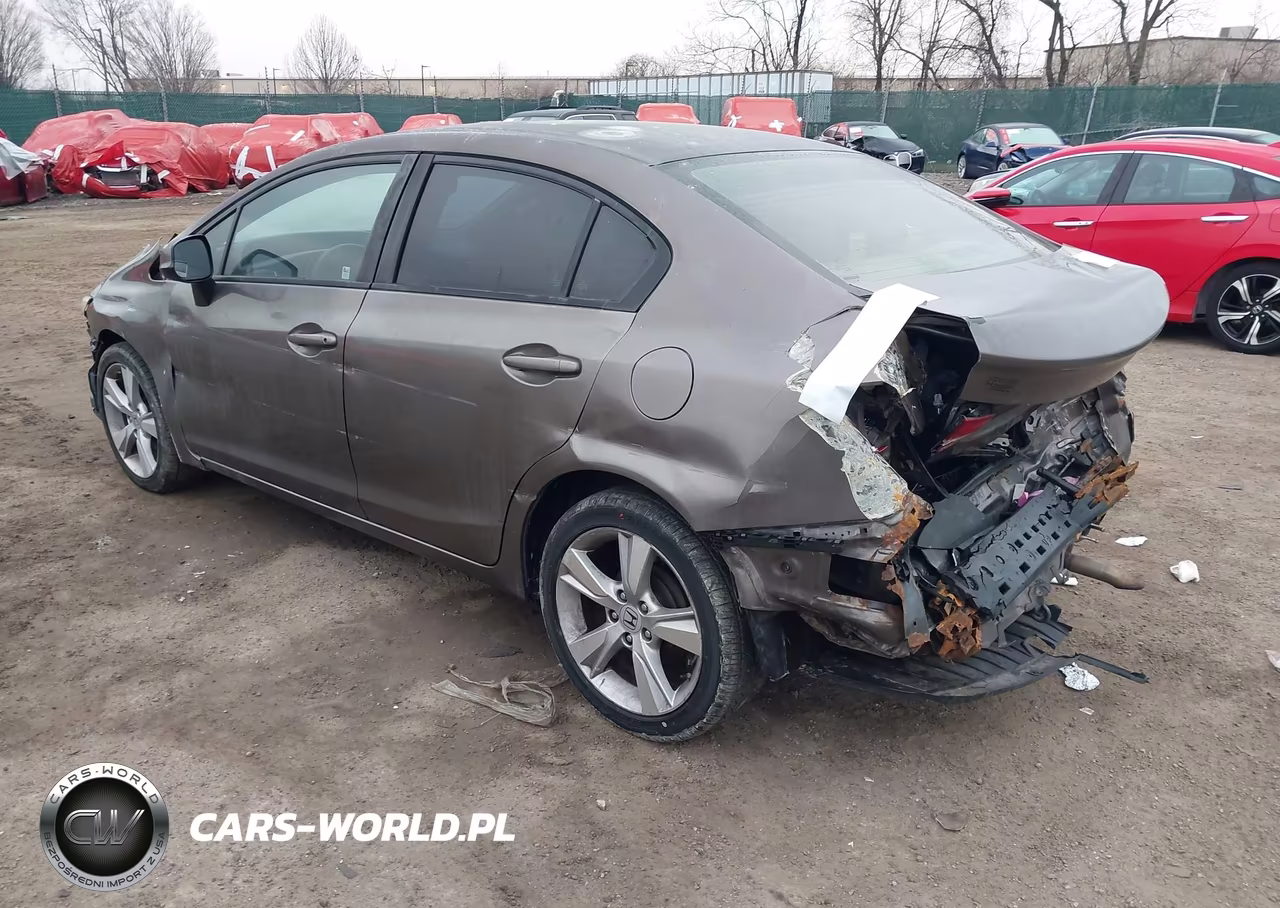 2013 Honda Civic Lx VIN:19XFB2F57DE227895 - 3
