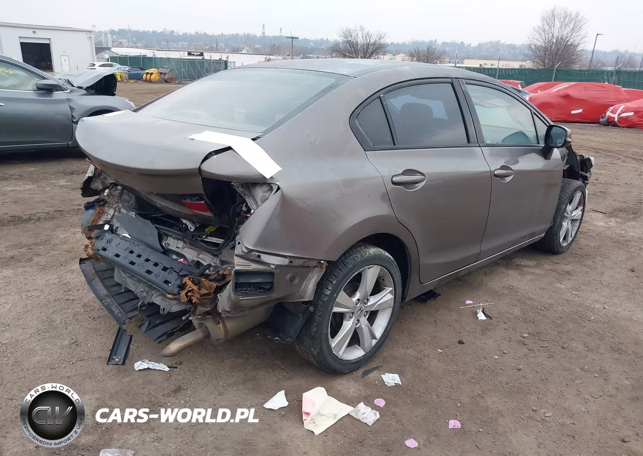 2013 Honda Civic Lx VIN:19XFB2F57DE227895 - 4