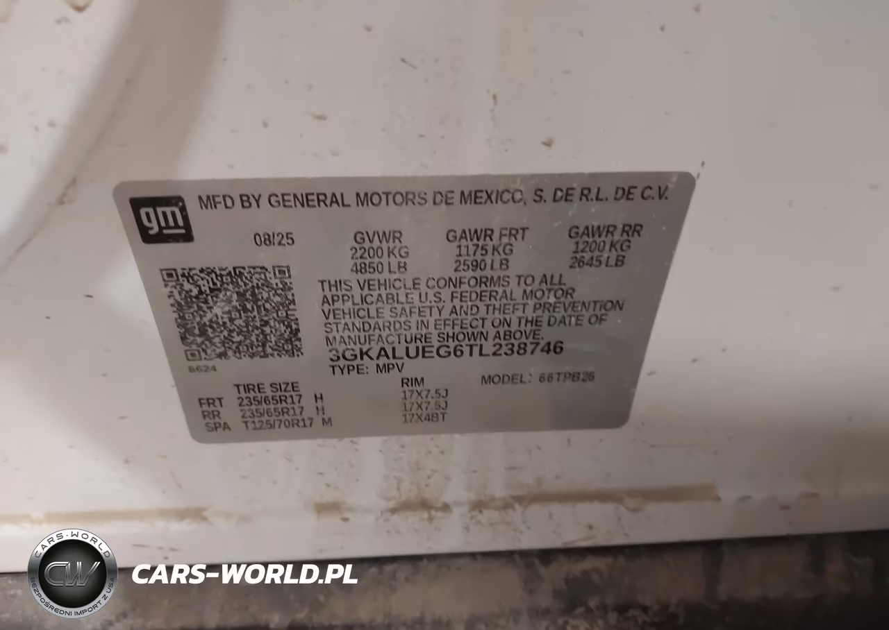 2026 GMC Terrain Awd Elevation VIN:3GKALUEG6TL238746 - 9