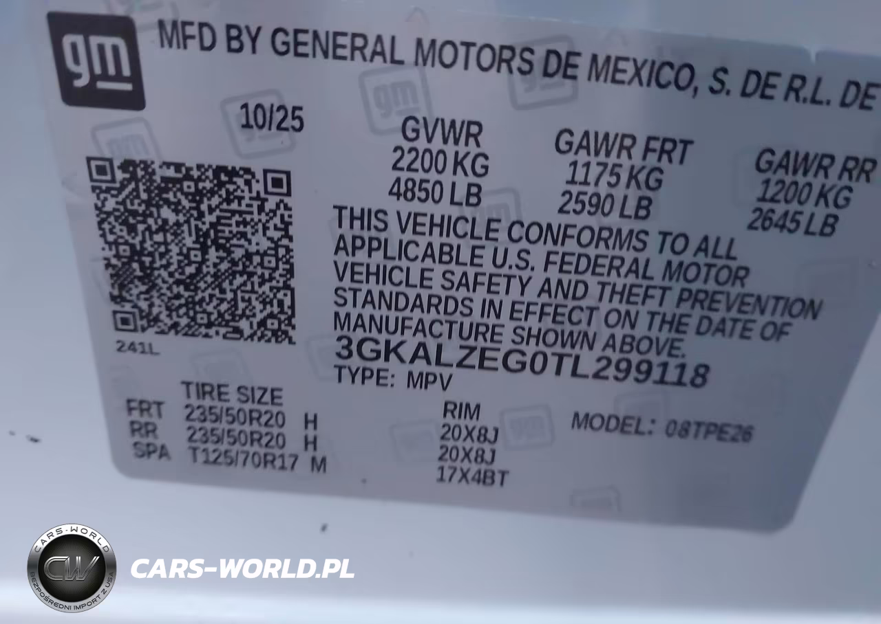 2026 GMC Terrain Awd Denali VIN:3GKALZEG0TL299118 - 9