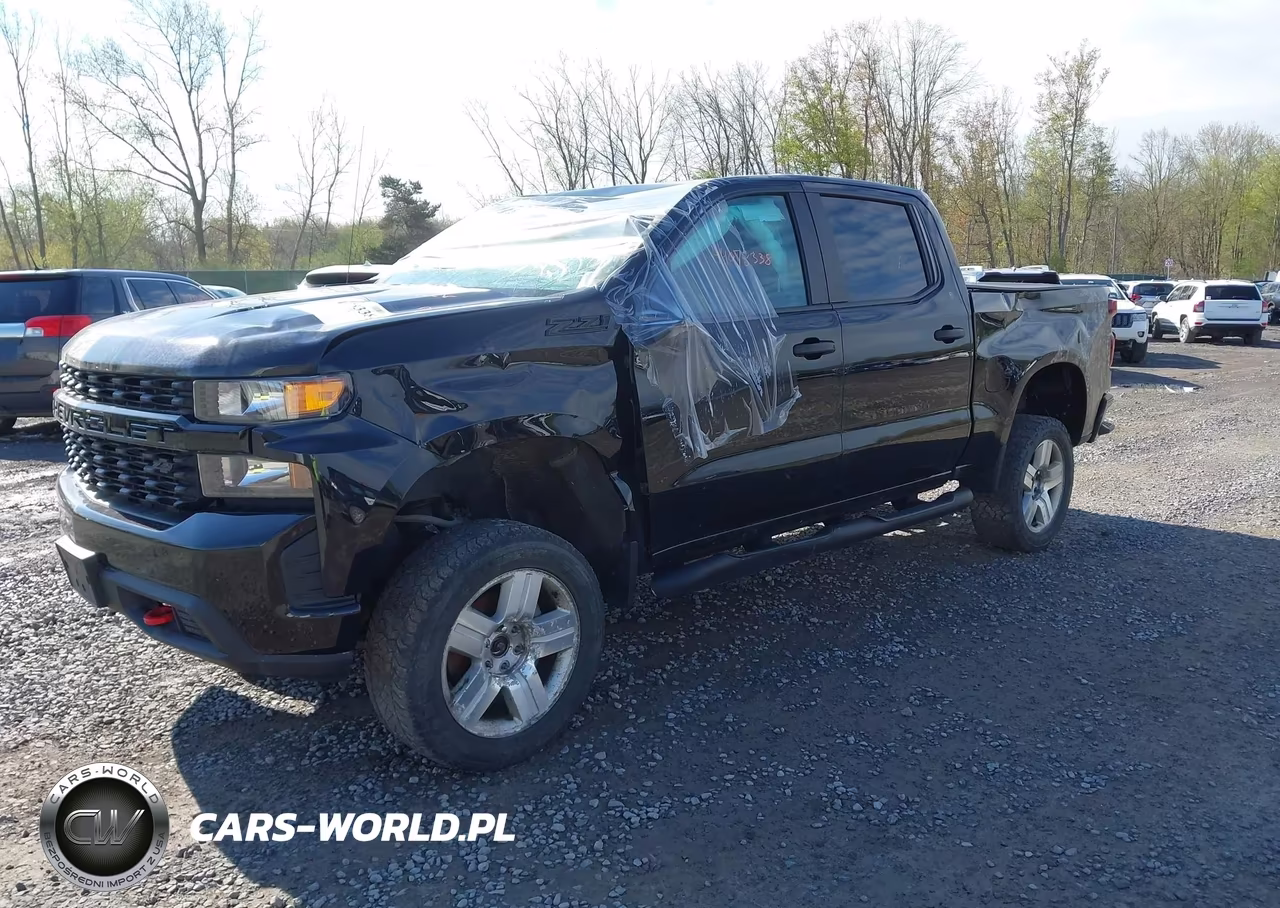 2022 Chevrolet Silverado 1500 Ltd 4Wd Short Bed Custom Trail Boss VIN:3GCPYCEL0NG104390 - 2