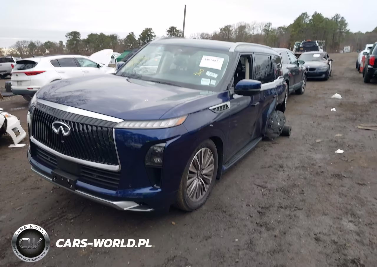 2025 Infiniti Qx80 Sensory Awd VIN:JN8AZ3DE1S9701456 - 2