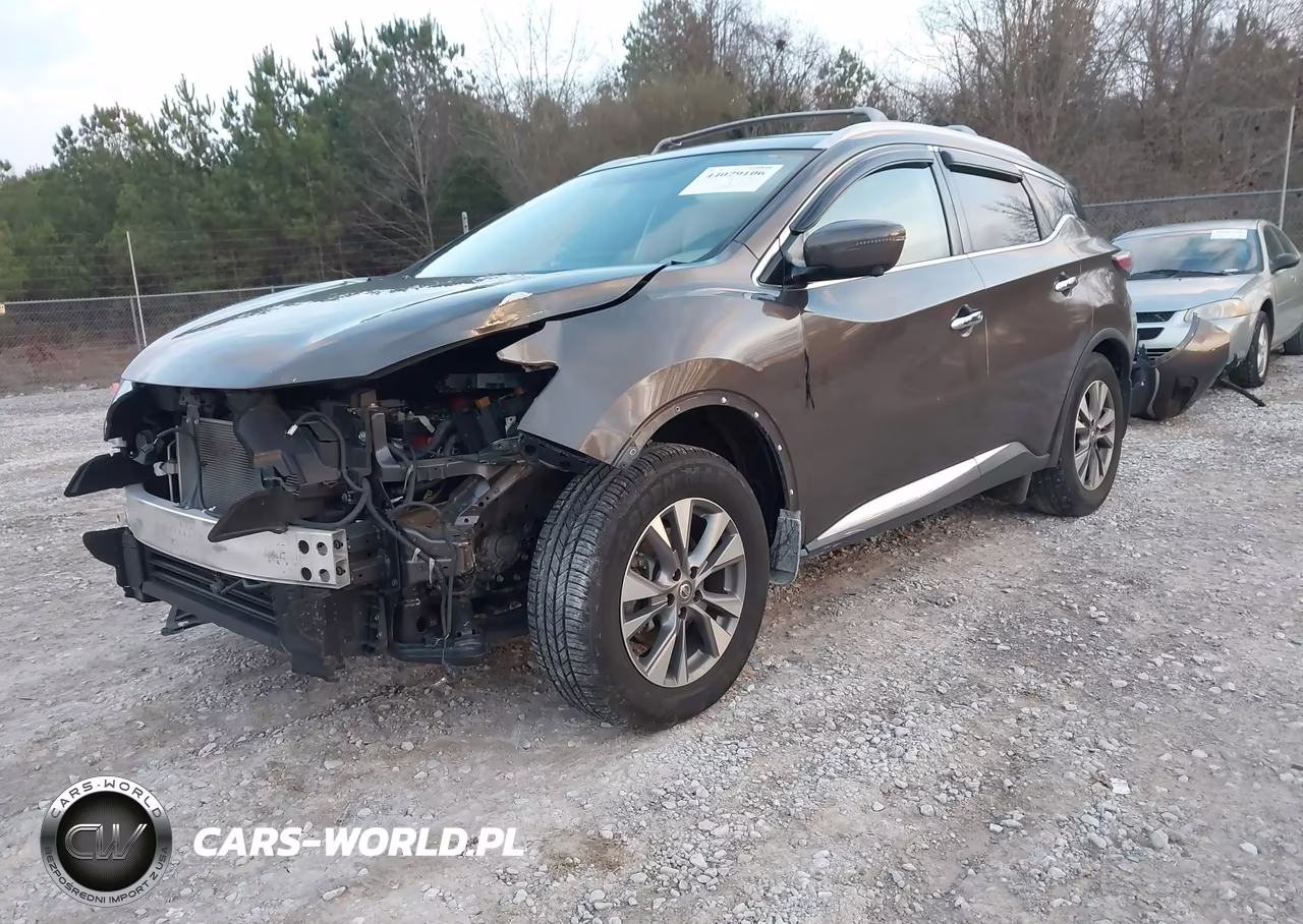 2016 Nissan Murano Sl VIN:5N1AZ2MG6GN139376 - 2