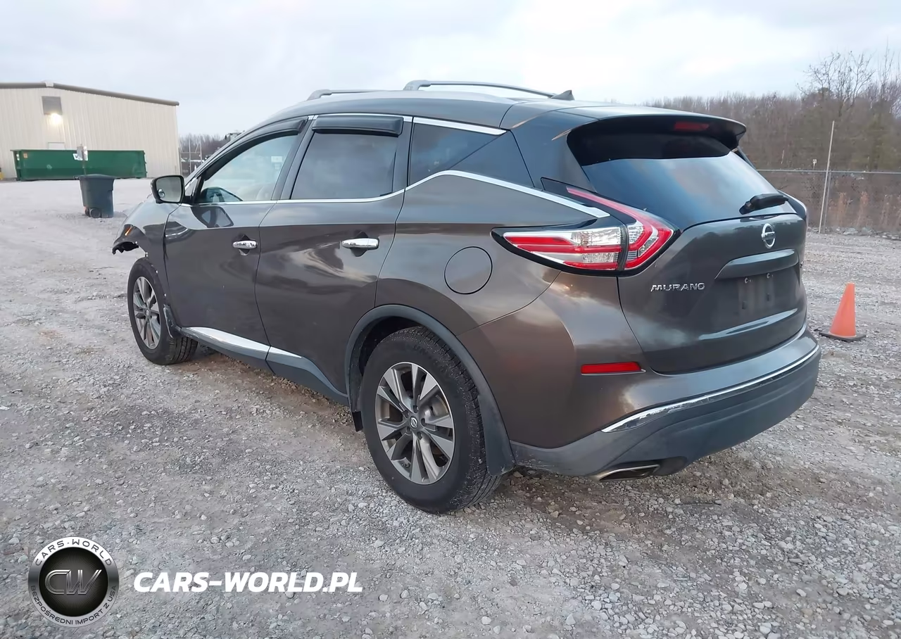 2016 Nissan Murano Sl VIN:5N1AZ2MG6GN139376 - 3