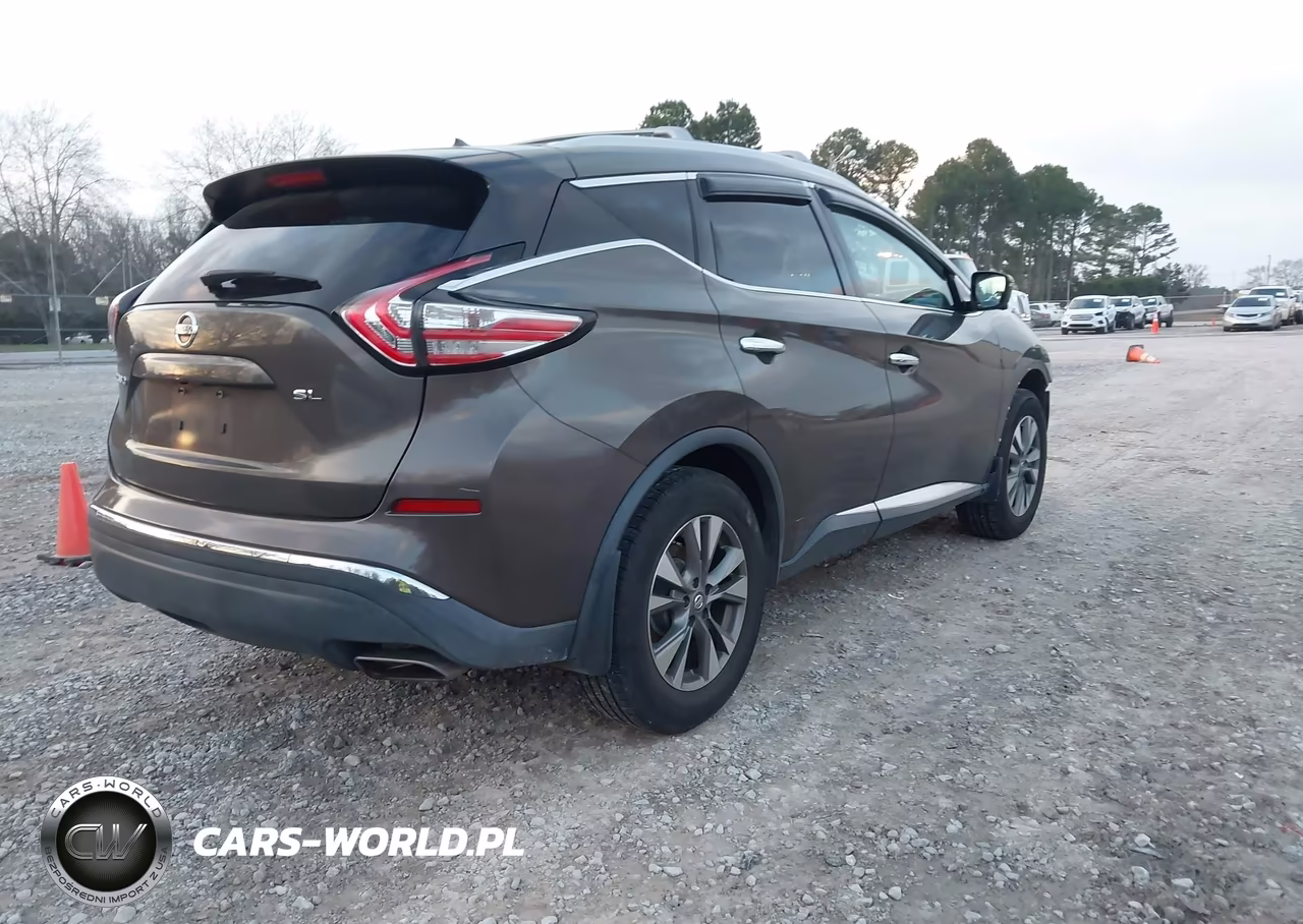 2016 Nissan Murano Sl VIN:5N1AZ2MG6GN139376 - 4