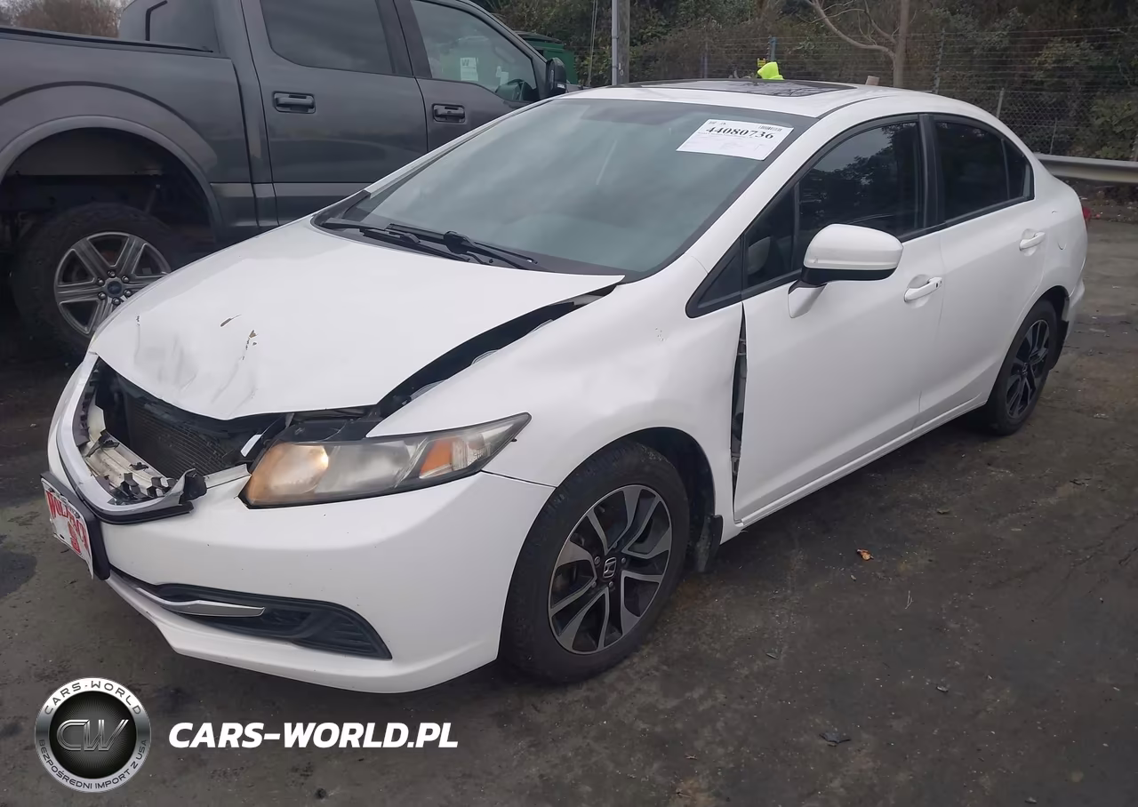 2014 Honda Civic Ex VIN:2HGFB2F87EH525347 - 2