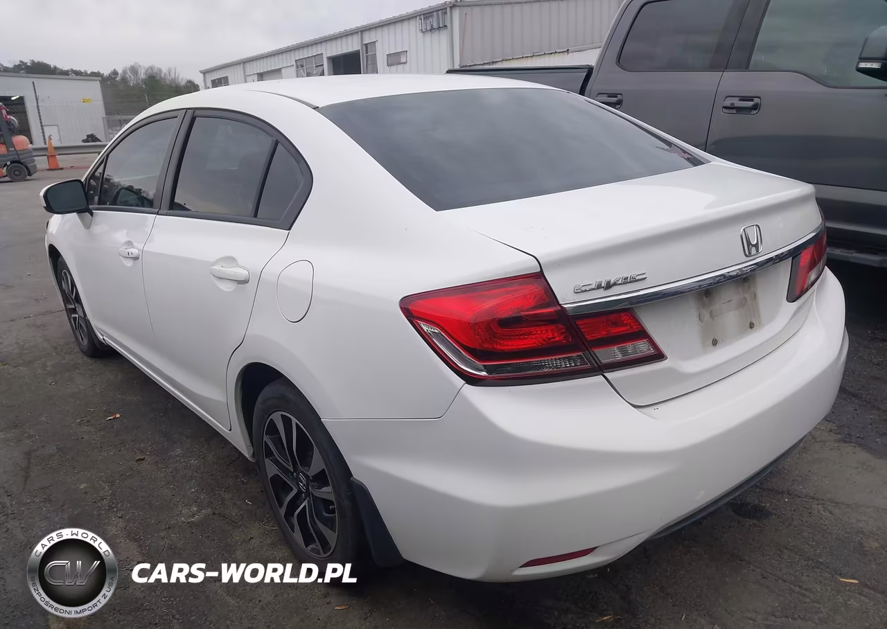 2014 Honda Civic Ex VIN:2HGFB2F87EH525347 - 3