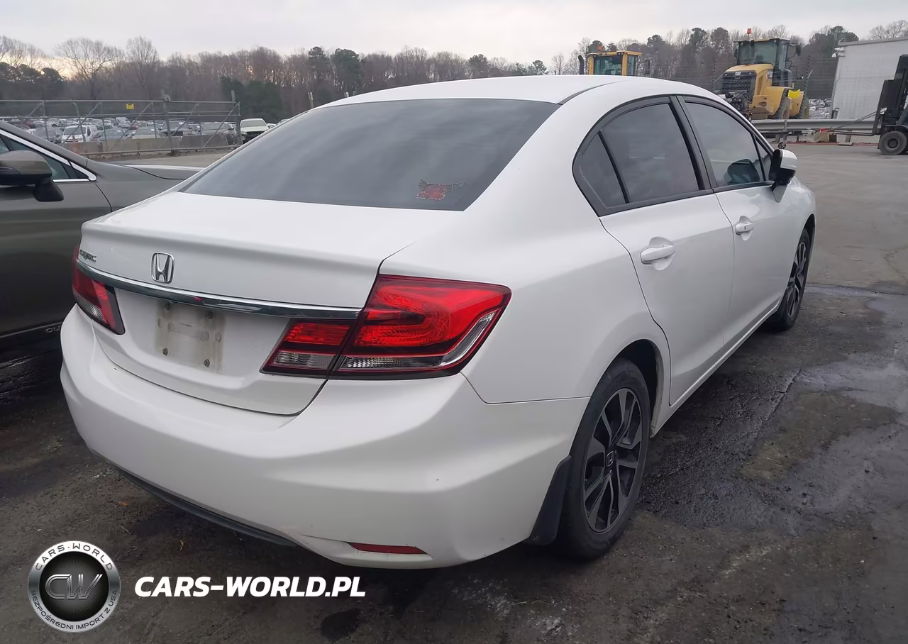 2014 Honda Civic Ex VIN:2HGFB2F87EH525347 - 4