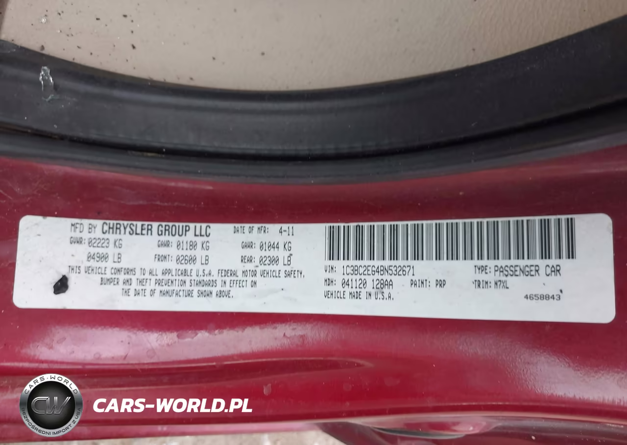 2011 Chrysler 200 Touring VIN:1C3BC2EG4BN532671 - 9