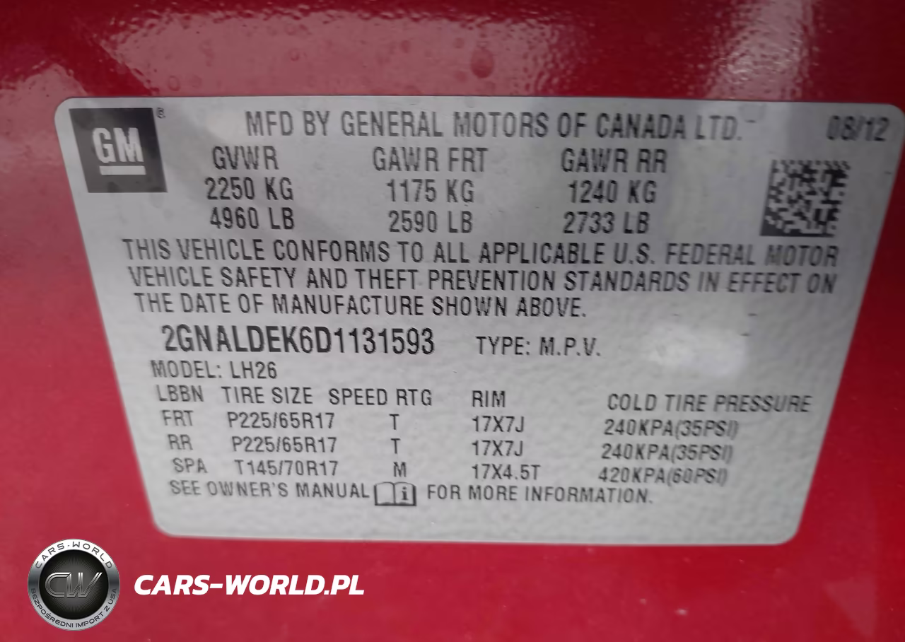 2013 Chevrolet Equinox 1Lt VIN:2GNALDEK6D1131593 - 9