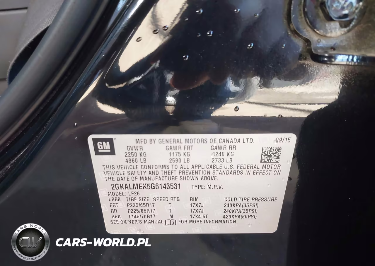 2016 GMC Terrain Sle-1 VIN:2GKALMEK5G6143531 - 9