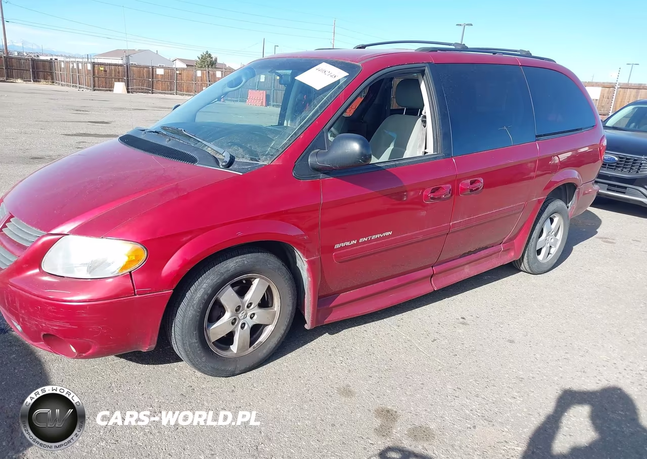 2007 Dodge Grand Caravan Sxt VIN:2D4GP44LX7R313257 - 2