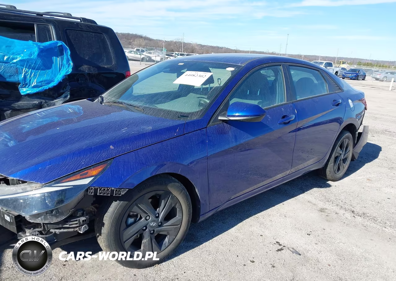 2022 Hyundai Elantra Sel VIN:KMHLS4AG1NU323981 - 2
