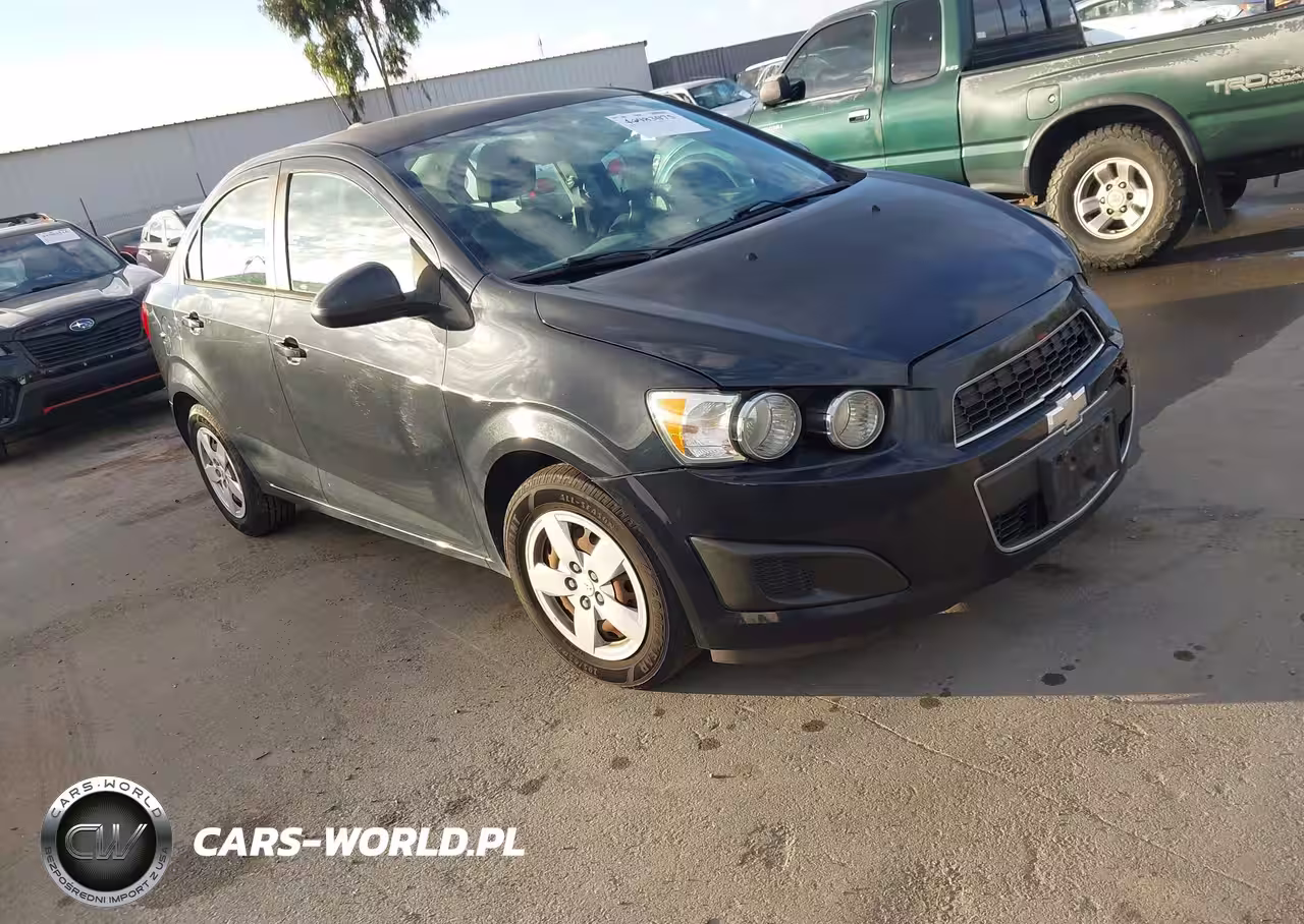 2015 Chevrolet Sonic Ls Manual