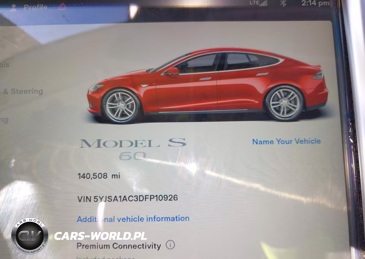 2013 Tesla Model S VIN:5YJSA1AC3DFP10926 - 14