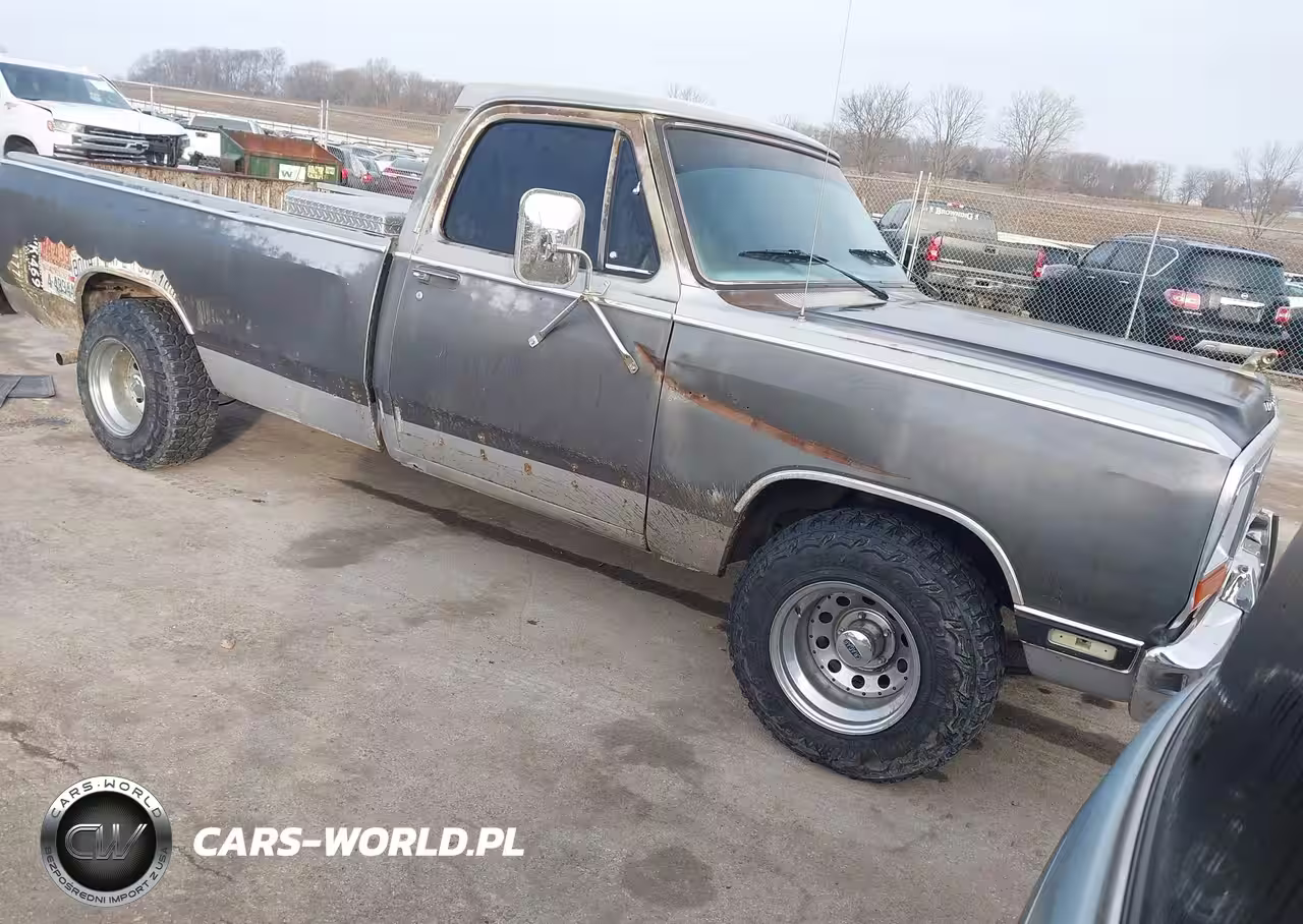 1985 Dodge D-Series D100-D150
