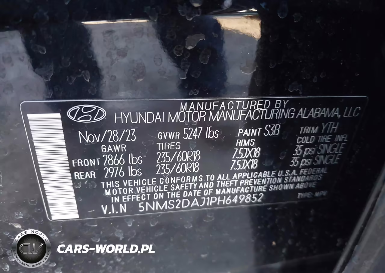 2023 Hyundai Santa Fe Sel VIN:5NMS2DAJ1PH649852 - 9