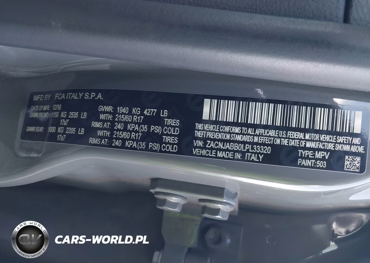 2020 Jeep Renegade Latitude VIN:ZACNJABB0LPL33320 - 9