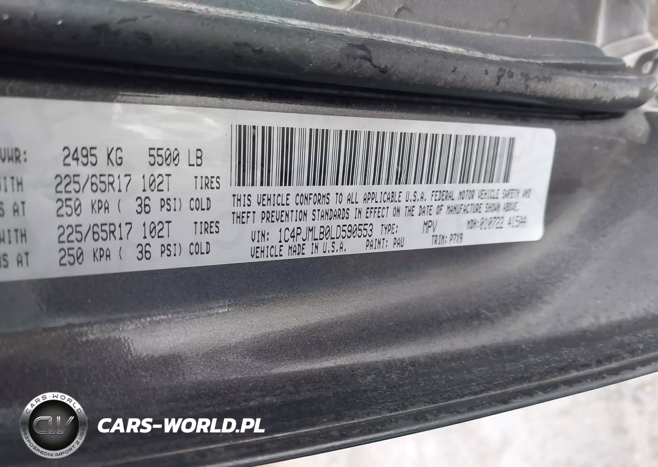 2020 Jeep Cherokee Latitude Plus 4X4 VIN:1C4PJMLB0LD590553 - 9