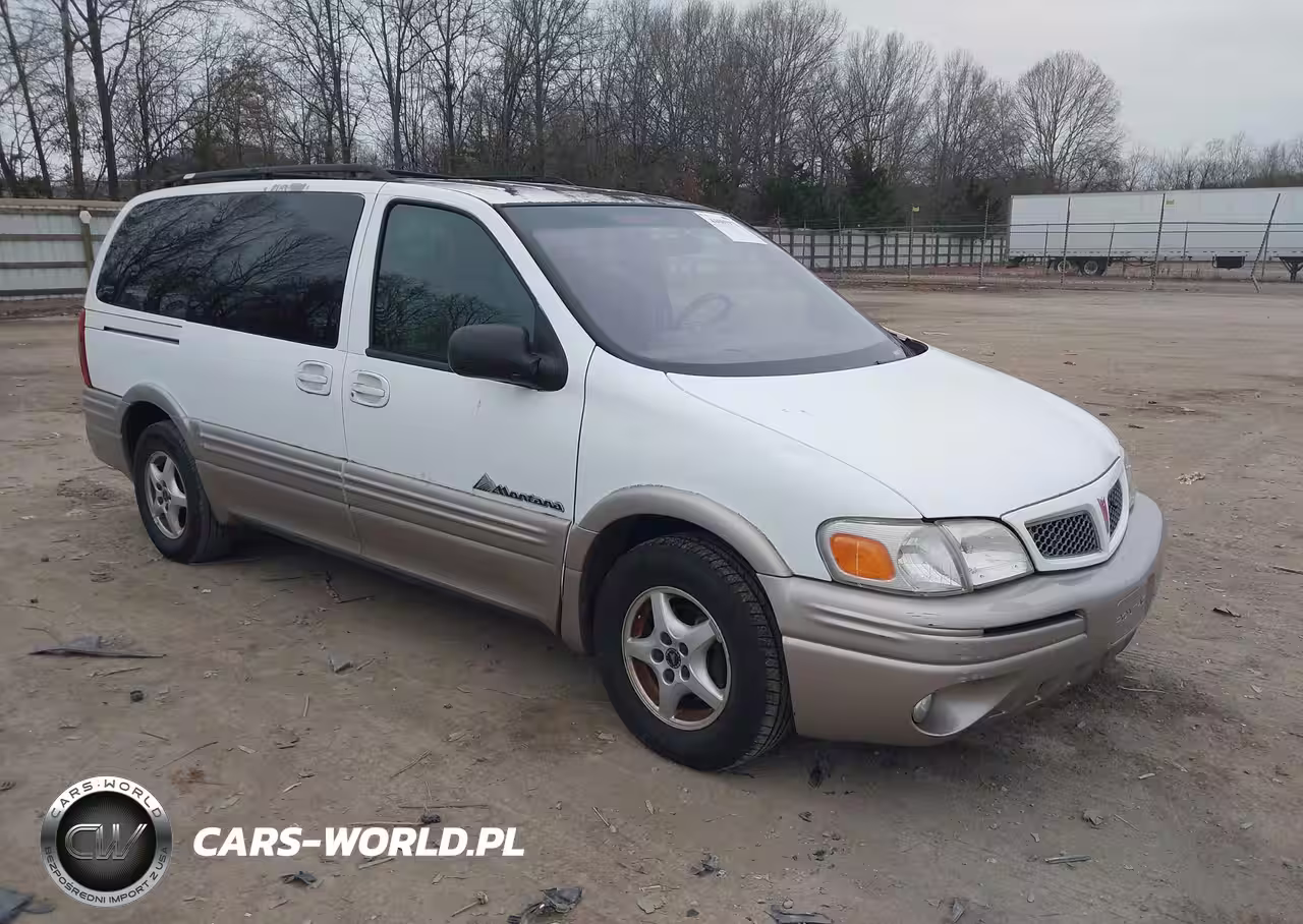 2001 Pontiac Montana M16 W-1Sf Pkg.