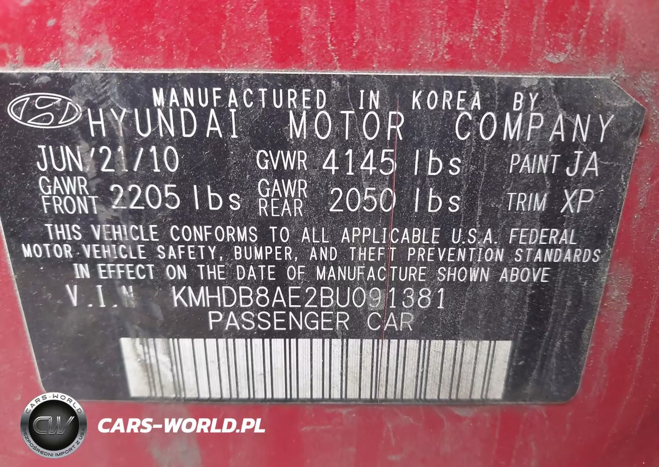 2011 Hyundai Elantra Touring Gls VIN:KMHDB8AE2BU091381 - 9