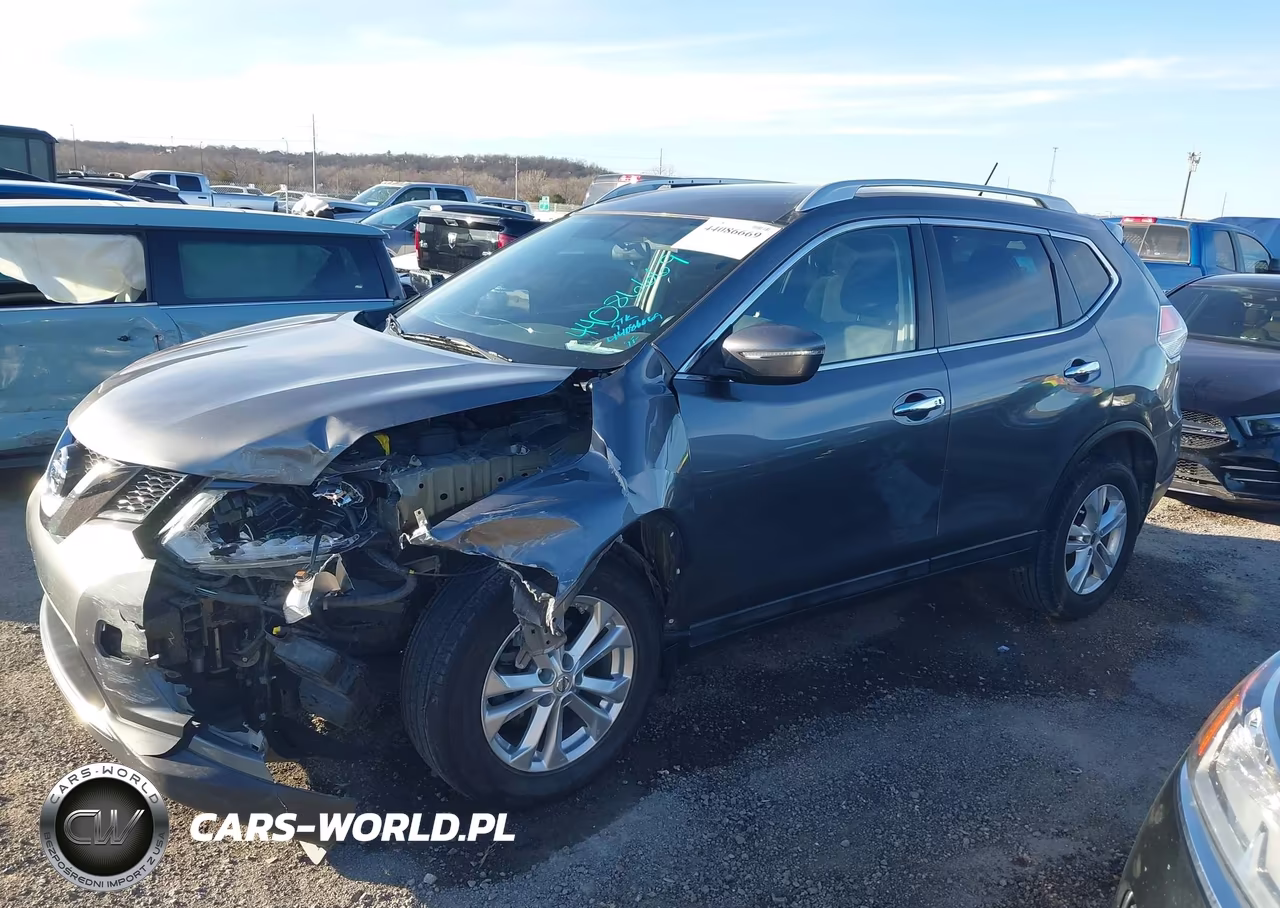 2015 Nissan Rogue Sv VIN:5N1AT2MV8FC785528 - 14