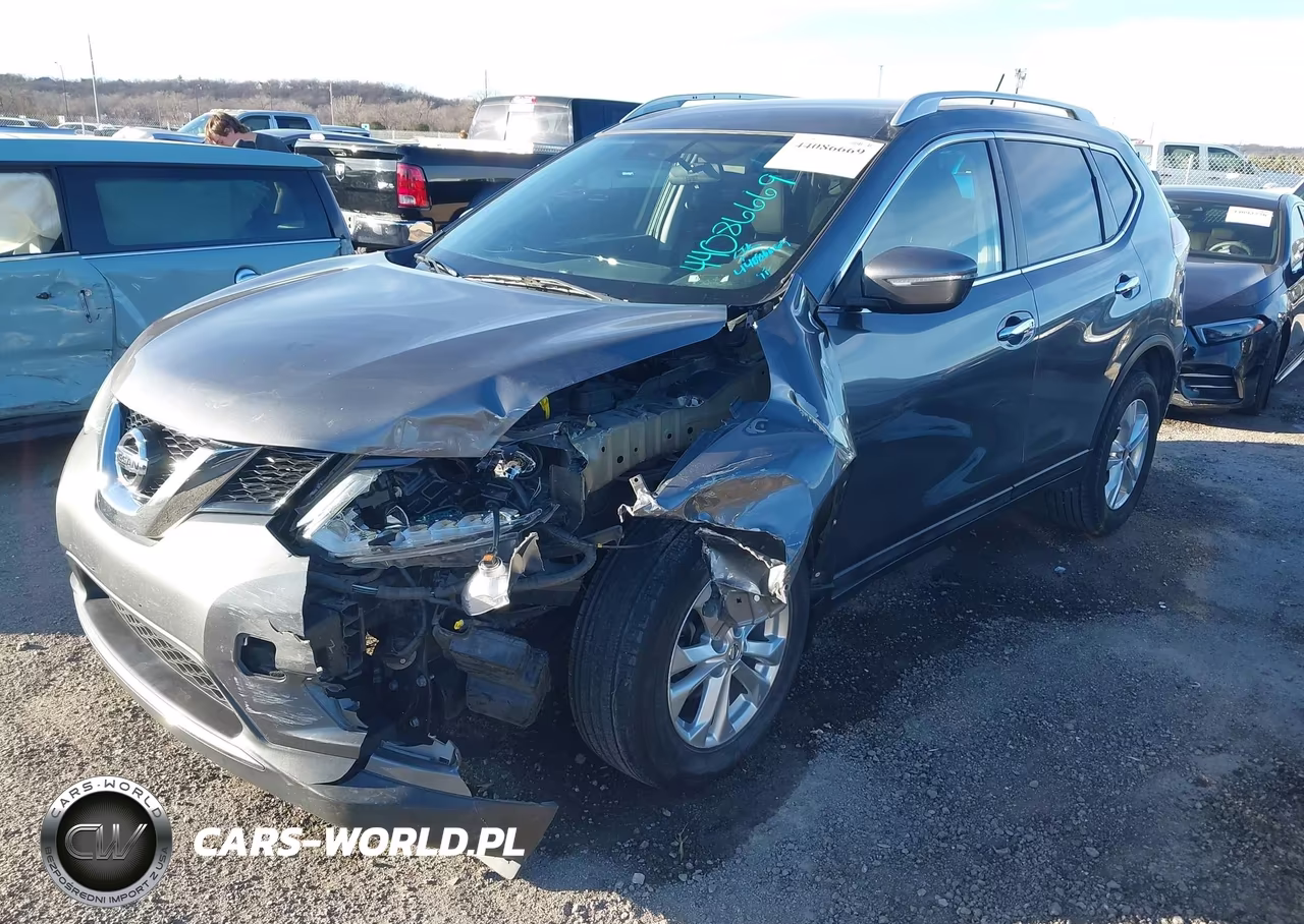 2015 Nissan Rogue Sv VIN:5N1AT2MV8FC785528 - 2