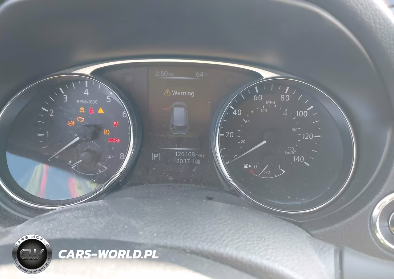 2015 Nissan Rogue Sv VIN:5N1AT2MV8FC785528 - 7