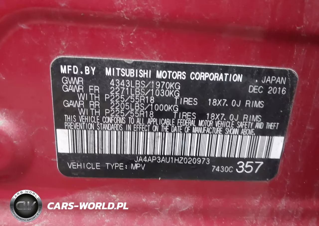 2017 Mitsubishi Outlander Sport 2.0 Le VIN:JA4AP3AU1HZ020973 - 9