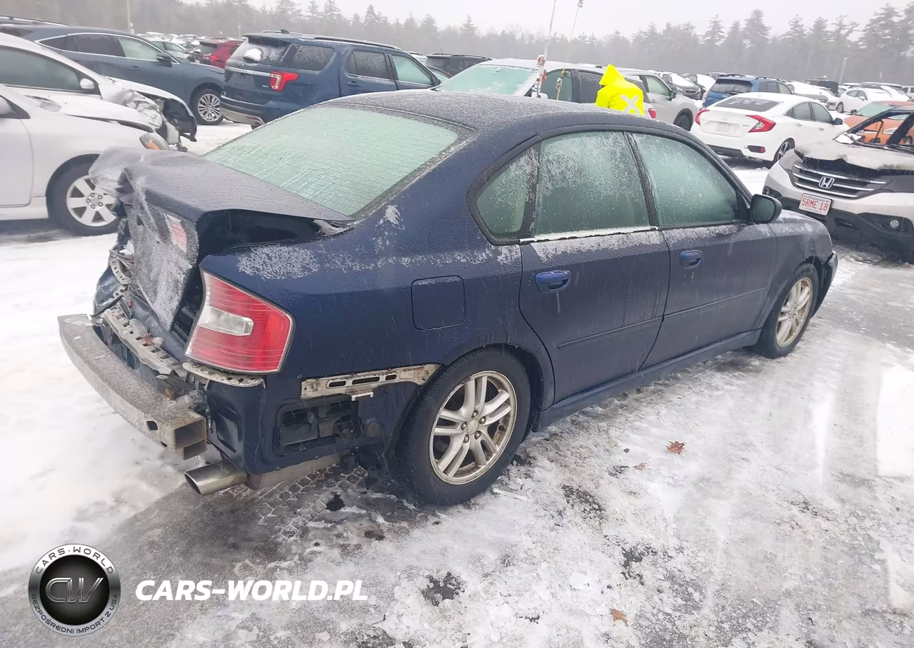 2005 Subaru Legacy 2.5I VIN:4S3BL616357222200 - 4