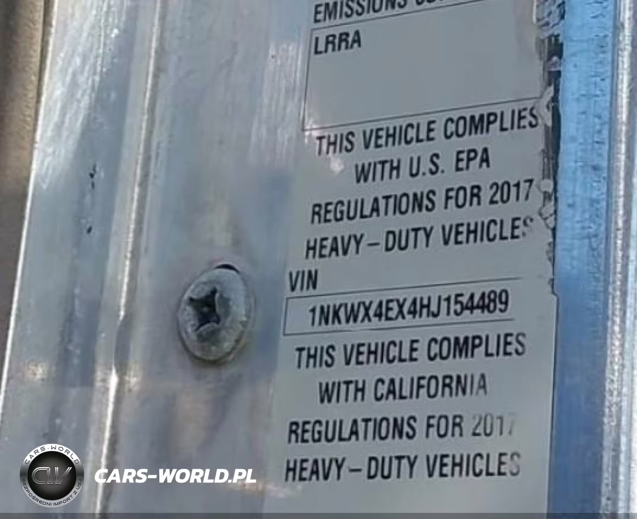 2017 Kenworth W900 VIN:1NKWX4EX4HJ154489 - 15