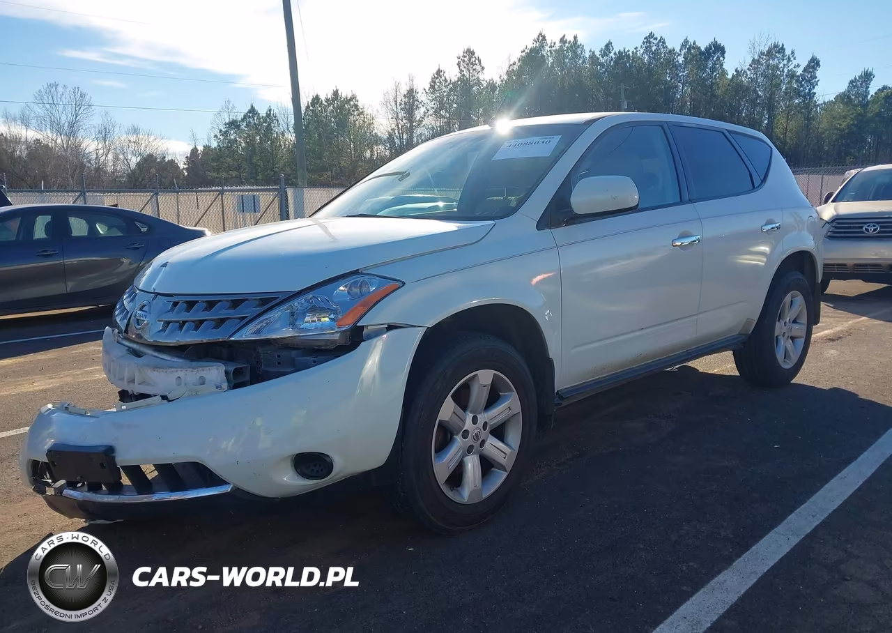 2007 Nissan Murano S VIN:JN8AZ08TX7W528133 - 2