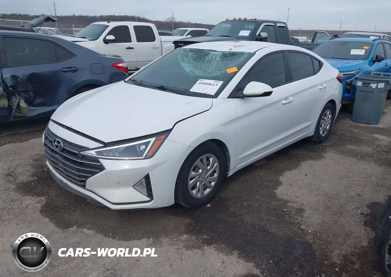 2019 Hyundai Elantra Se VIN:5NPD74LF7KH477339 - 2