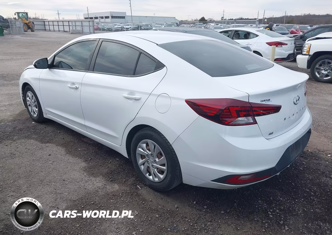 2019 Hyundai Elantra Se VIN:5NPD74LF7KH477339 - 3