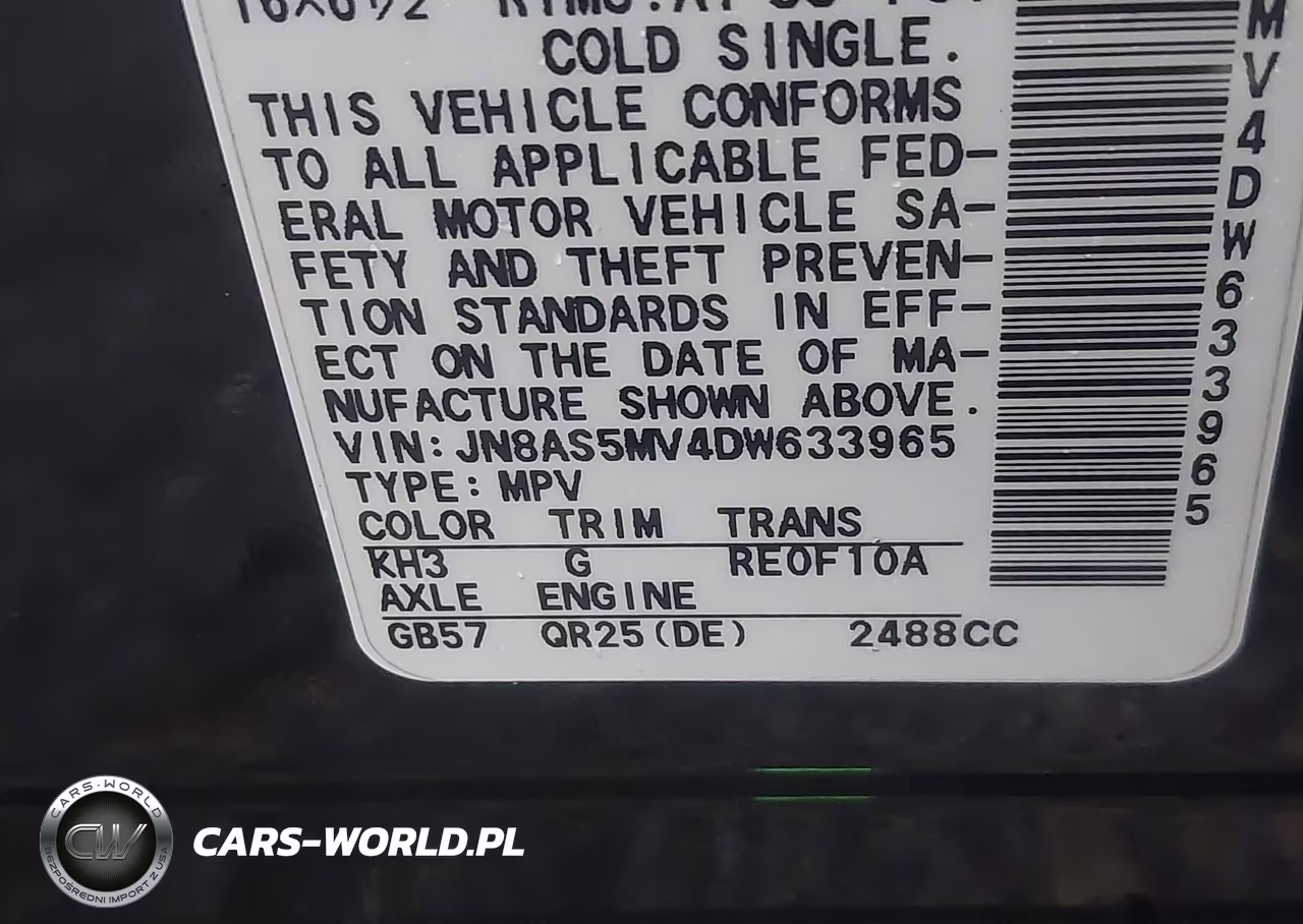 2013 Nissan Rogue S VIN:JN8AS5MV4DW633965 - 9