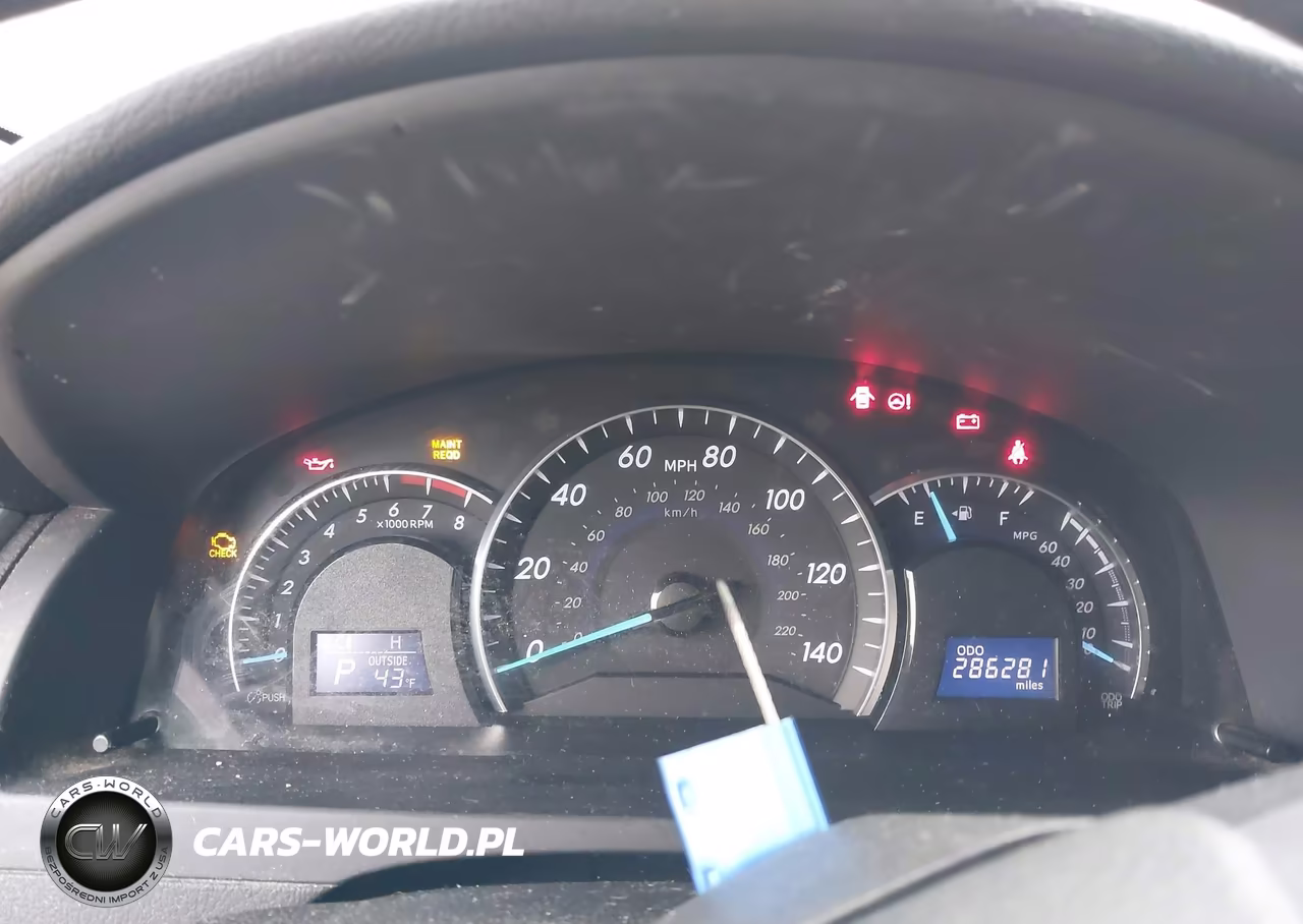 2012 Toyota Camry Xle VIN:4T1BF1FK5CU504641 - 7