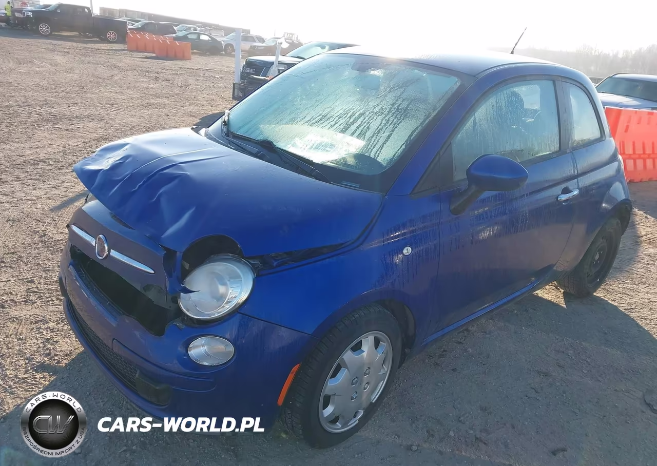 2013 Fiat 500 Pop VIN:3C3CFFAR0DT575336 - 2