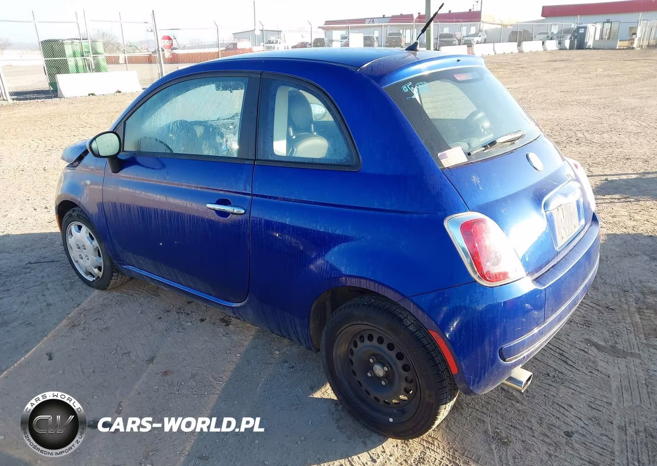 2013 Fiat 500 Pop VIN:3C3CFFAR0DT575336 - 3