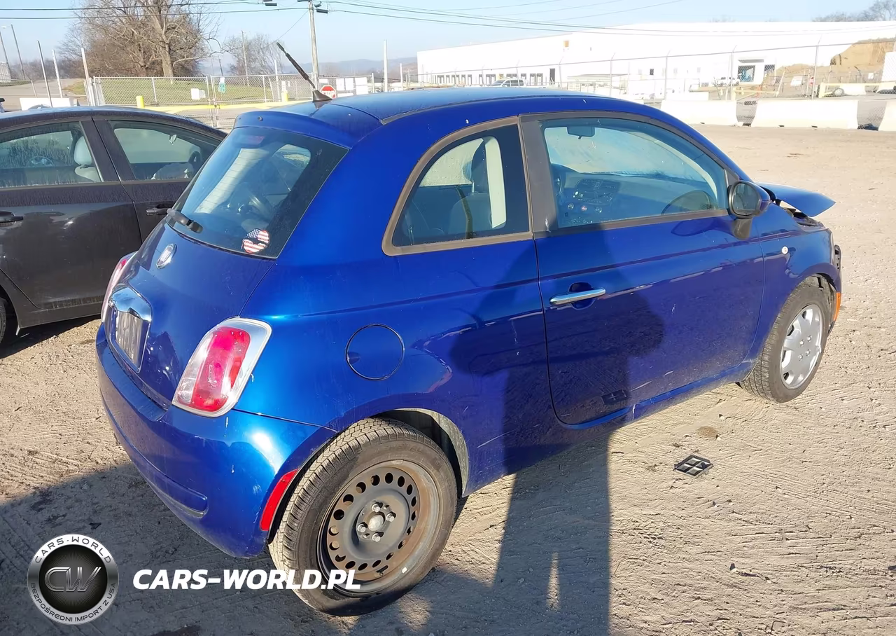 2013 Fiat 500 Pop VIN:3C3CFFAR0DT575336 - 4